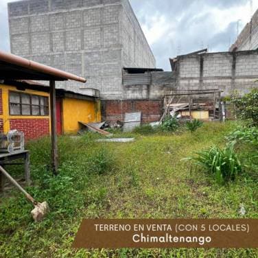 VENDO TERRENO EN EL CENTRO DE CHIMALTENANGO,IDEAL PARA NEGOCIO — foto 1