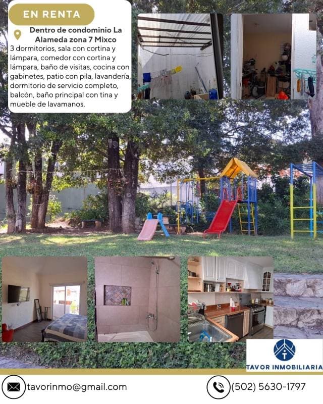 Casa dentro de garita zona 7 Mixco Av Cementerio Las Flores — foto 1