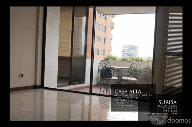 Vendo/Alquilo apartamento Zona 14, Edif. Casa alta — foto 2