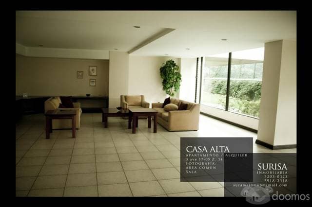 Vendo/Alquilo apartamento Zona 14, Edif. Casa alta — foto 6
