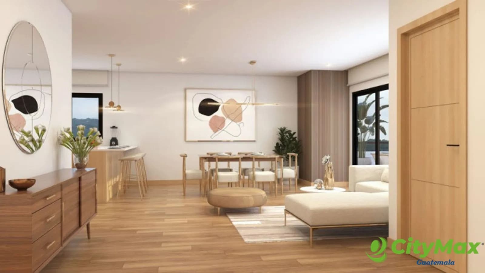 Apartamento en venta con terraza en planos en zona 16 — foto 5